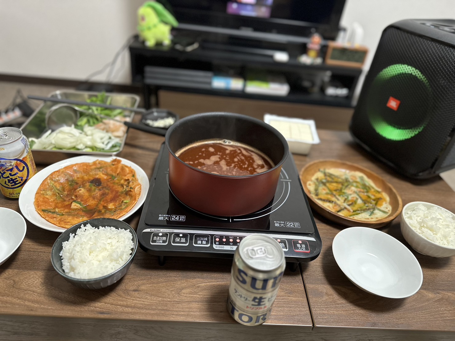 韓国料理を作ってみました！
