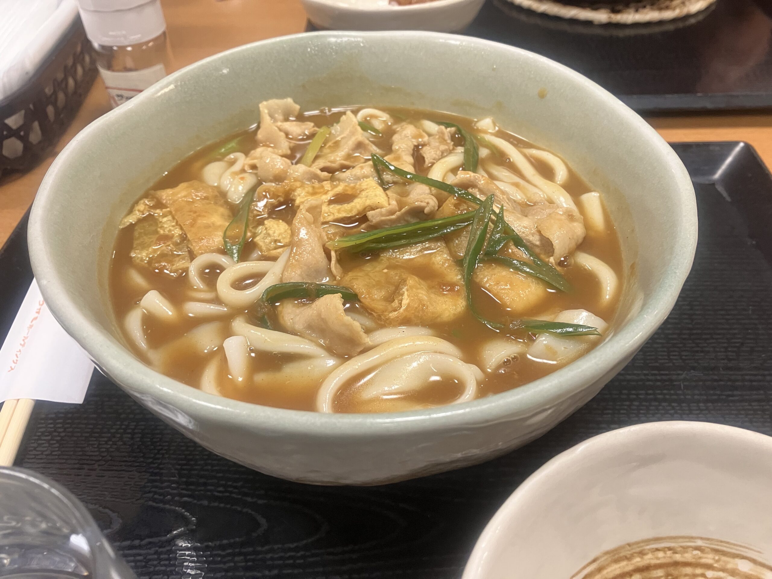 カレーうどん食べ比べ