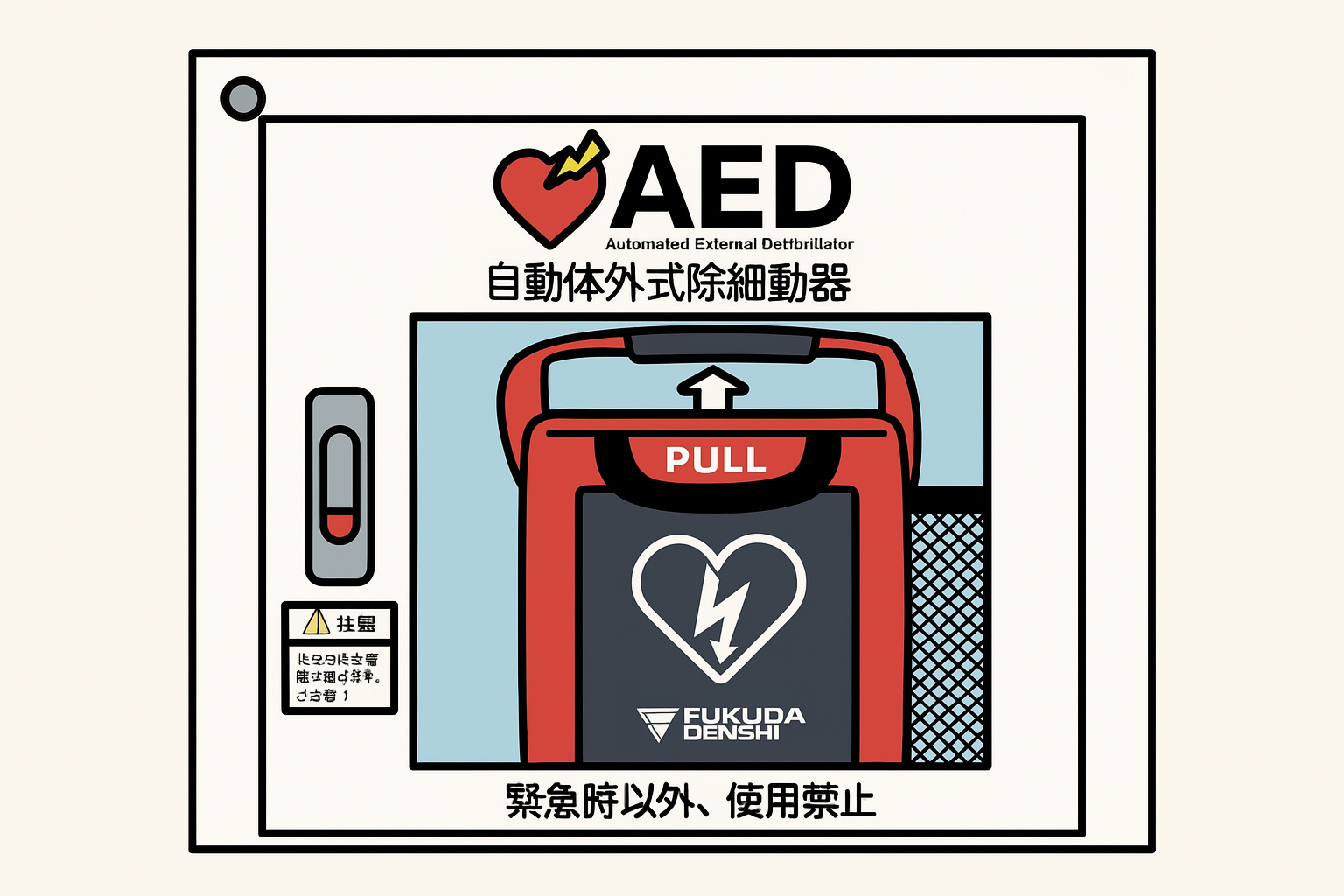 【CSR活動】AED設置で地域にできること