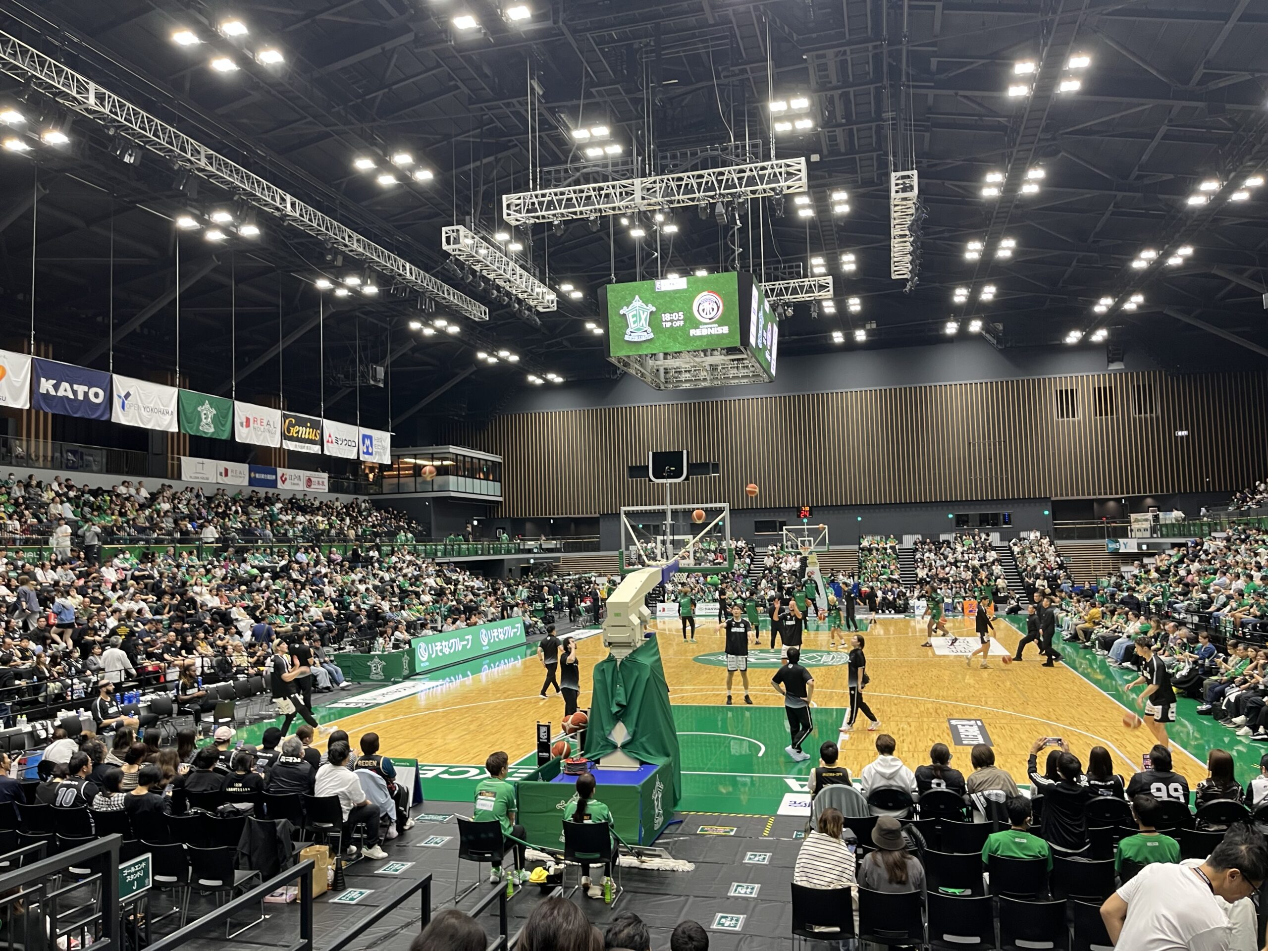 【CSR報告】  🏀横浜エクセレンス🏀 開幕戦を観戦しました!