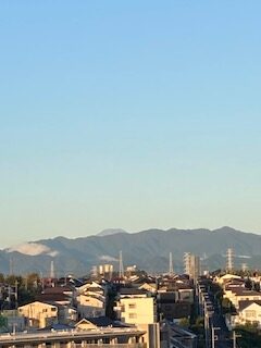秋と富士山