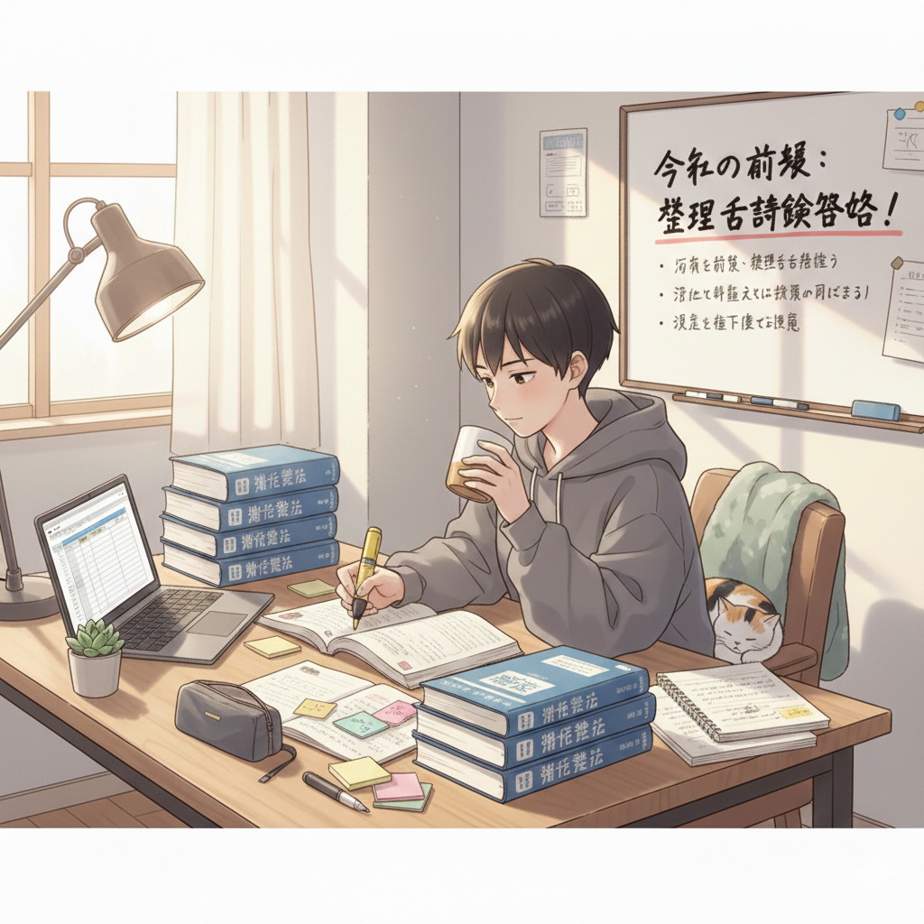 2026年、絶対合格。仕事と税理士試験の両立