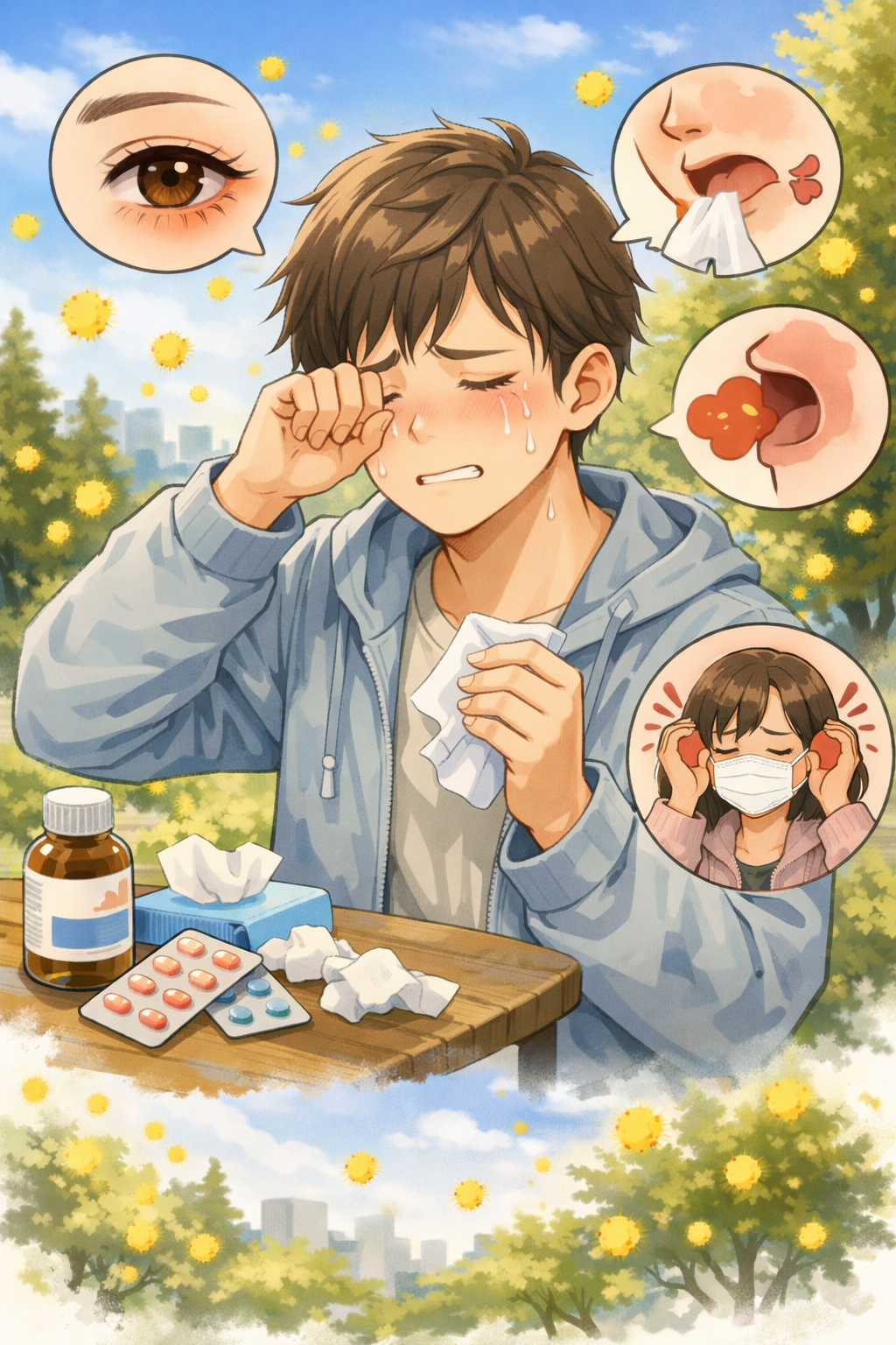 花粉の季節がつらすぎる