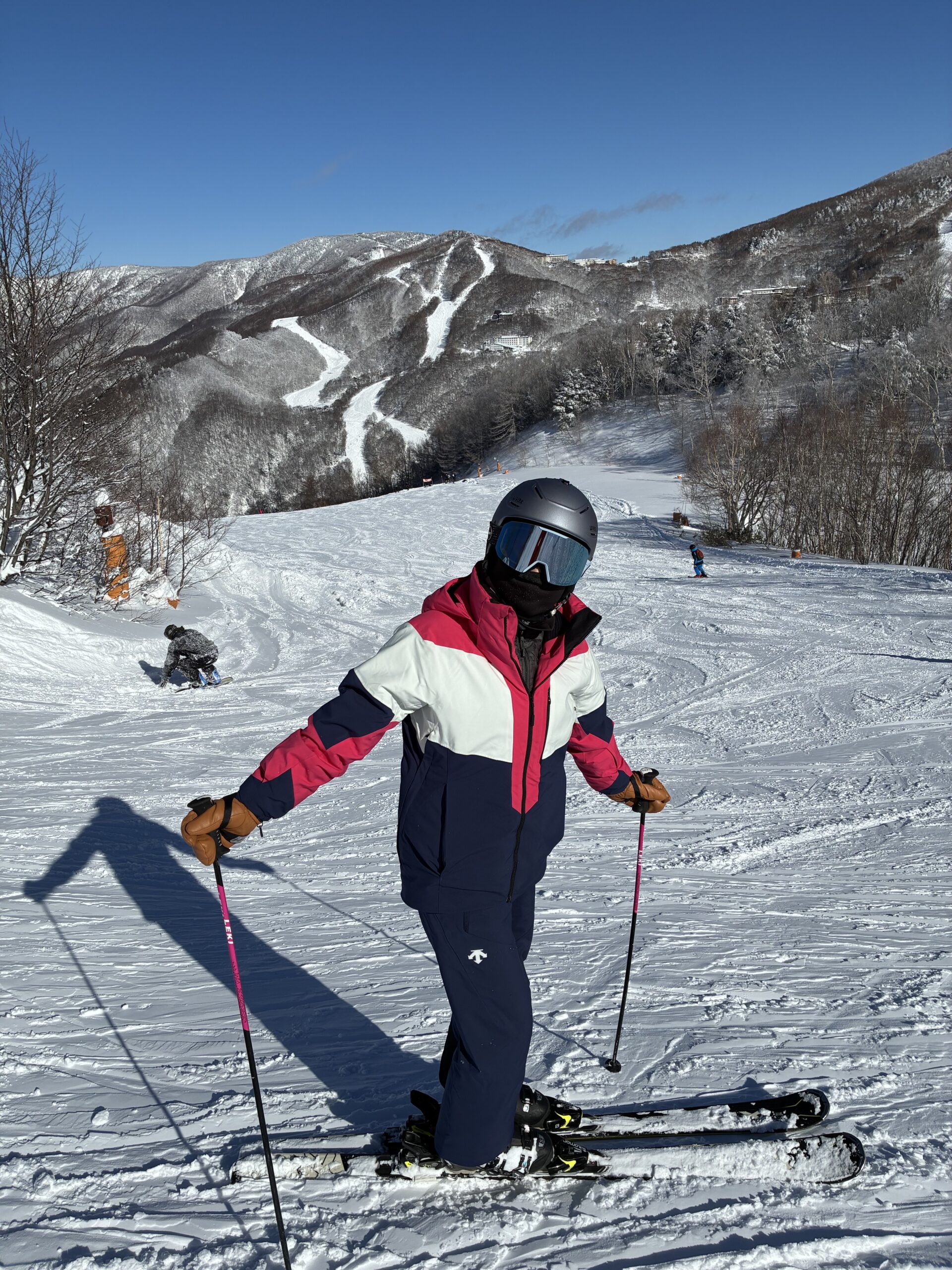 スキーに行ってきました。