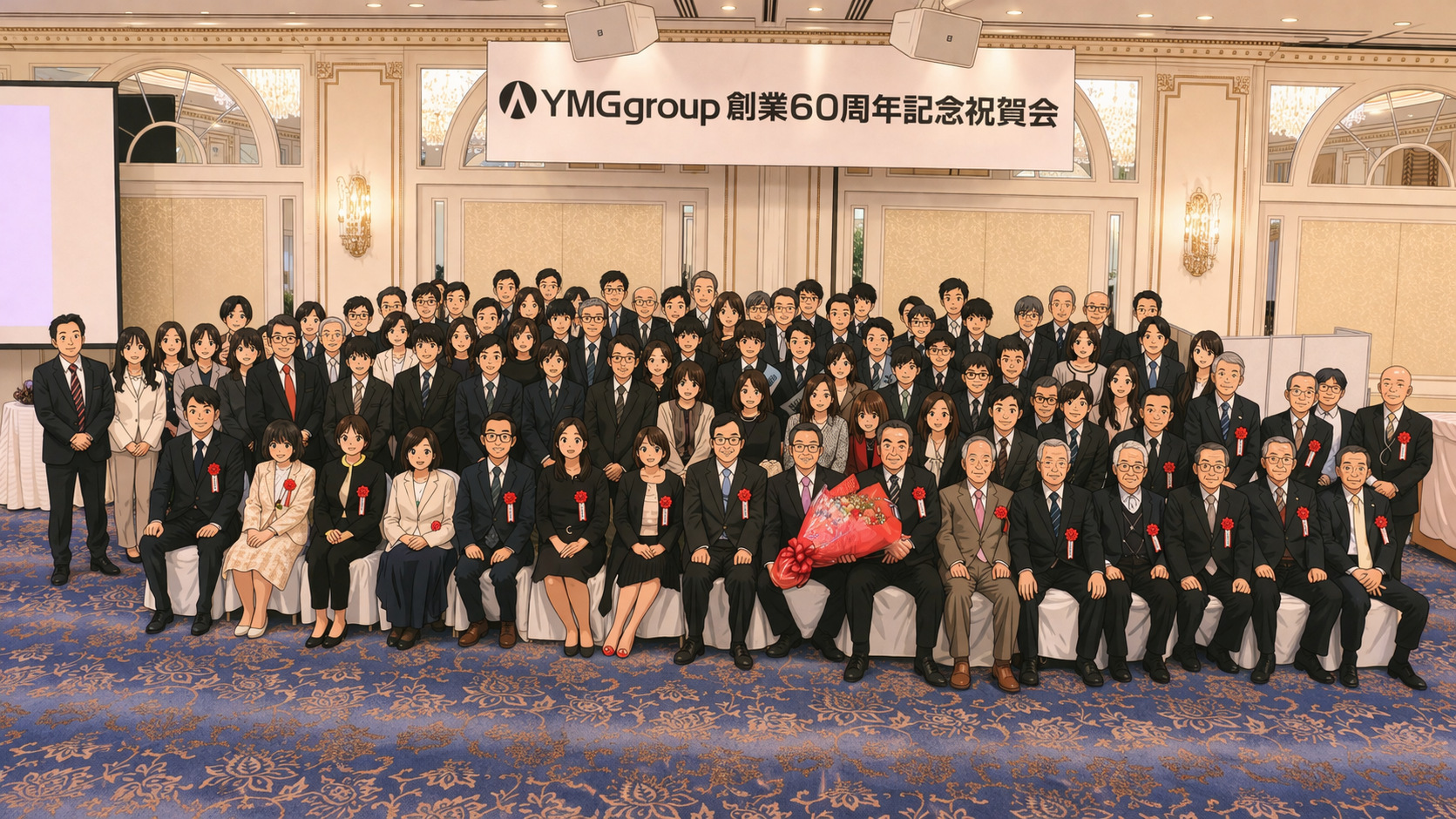🎉YMGグループ 60周年記念式典を開催しました🎉